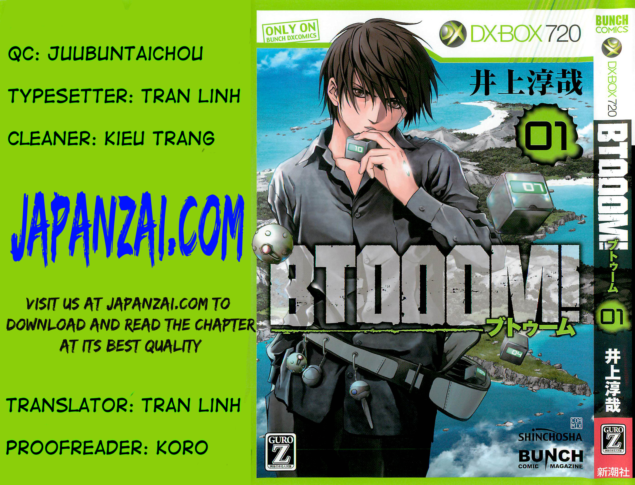Read Btooom! Manga Online