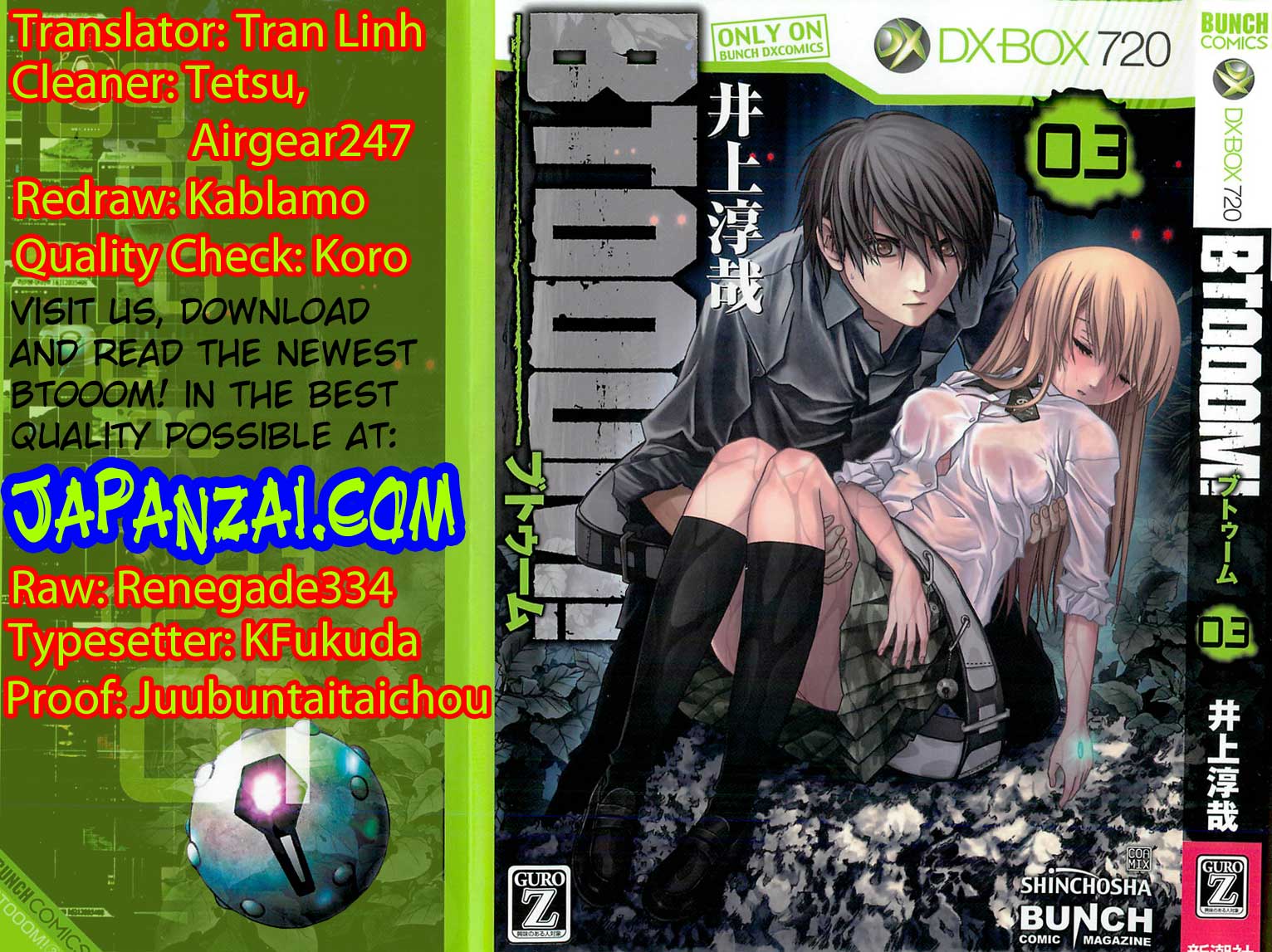 Read Btooom! Manga Online
