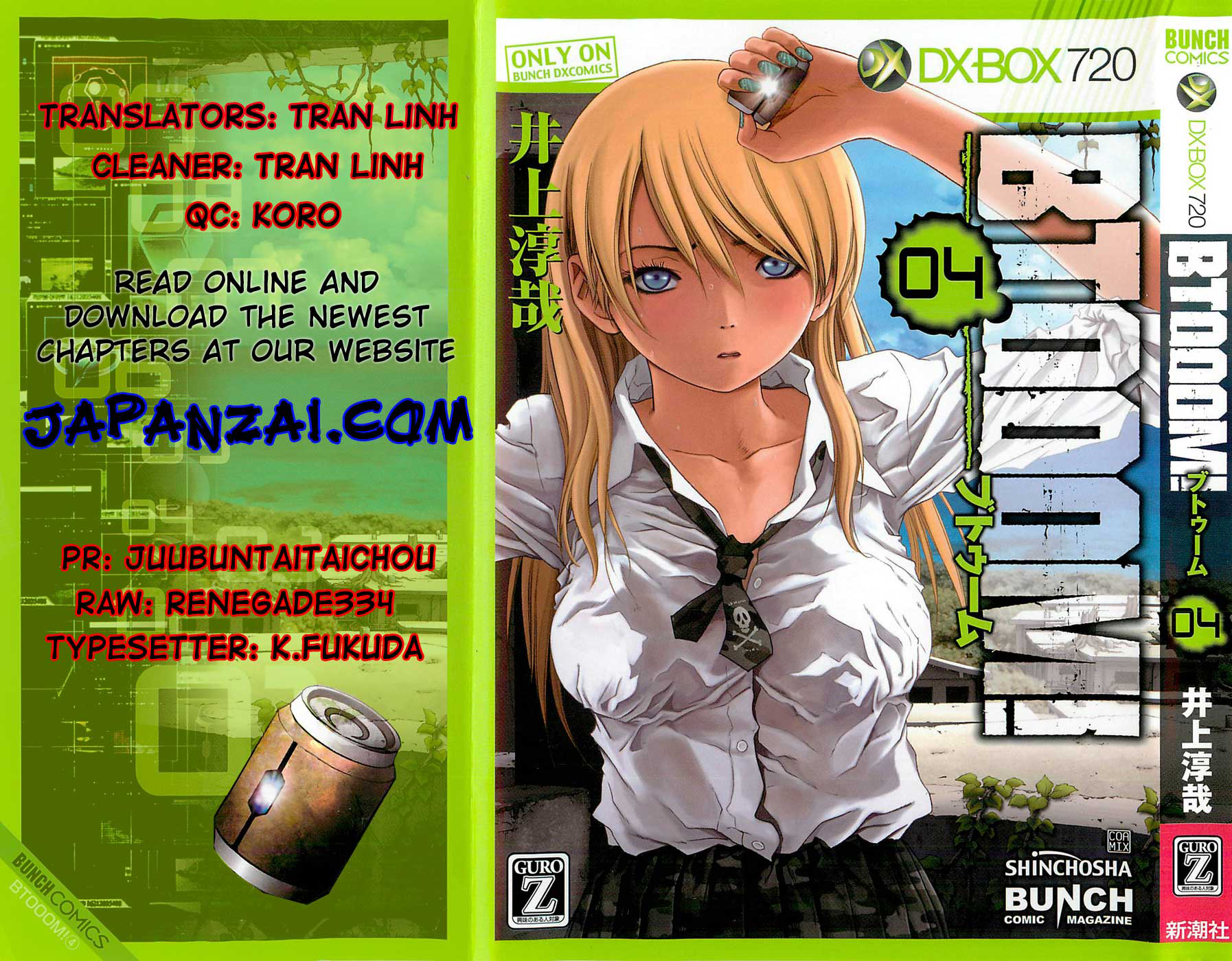 Read Btooom! Manga Online