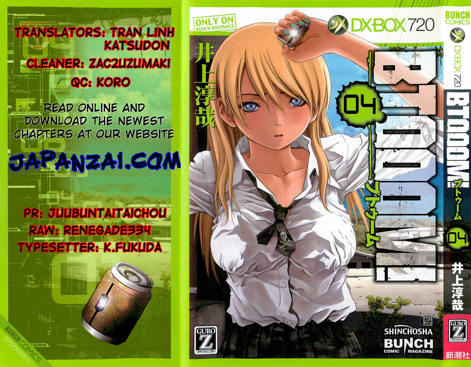 Read Btooom! Manga Online