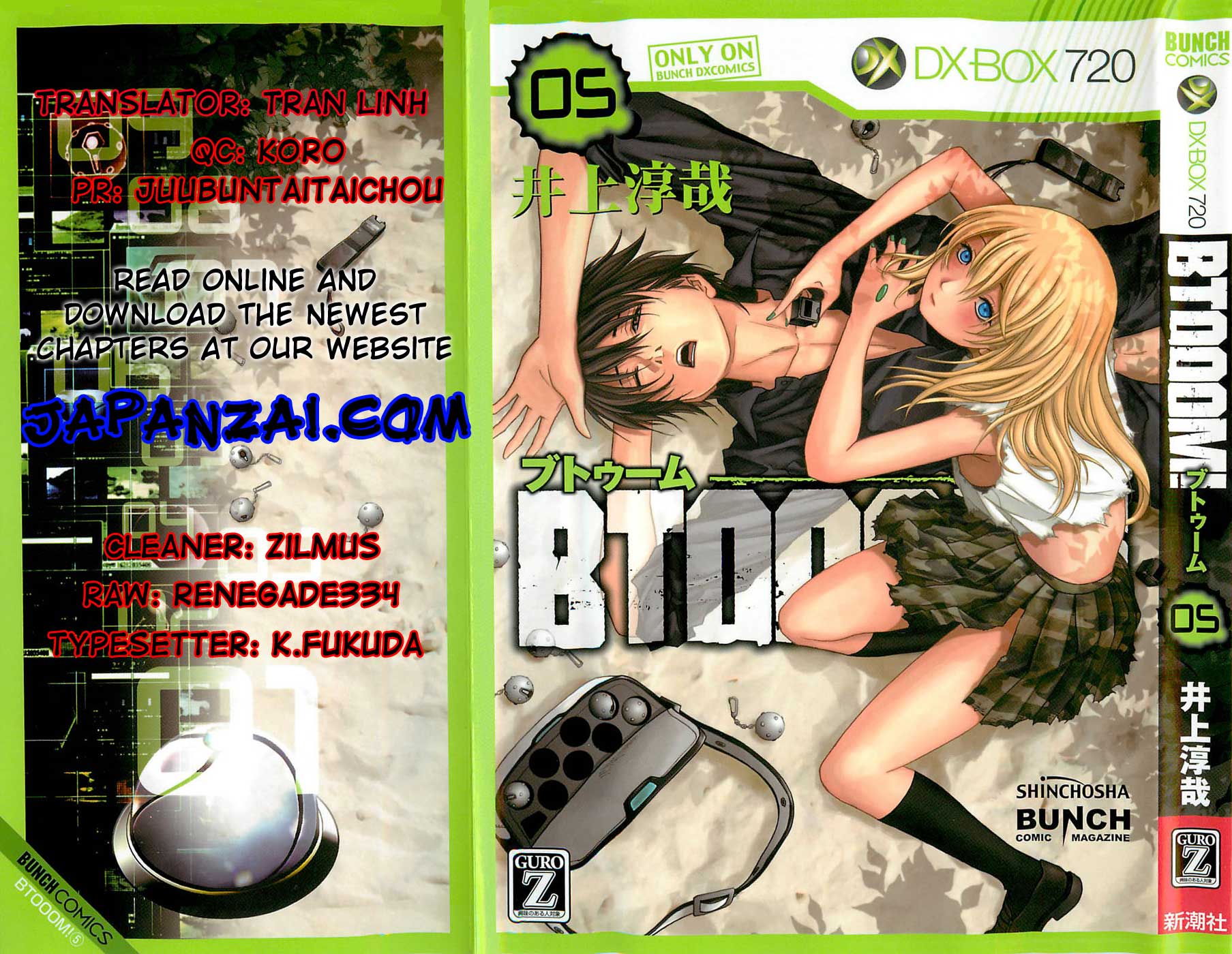 Read Btooom! Manga Online
