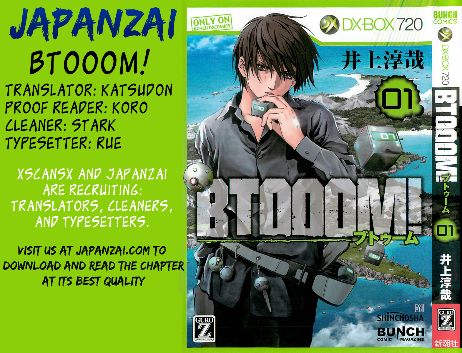 Read Btooom! Manga Online