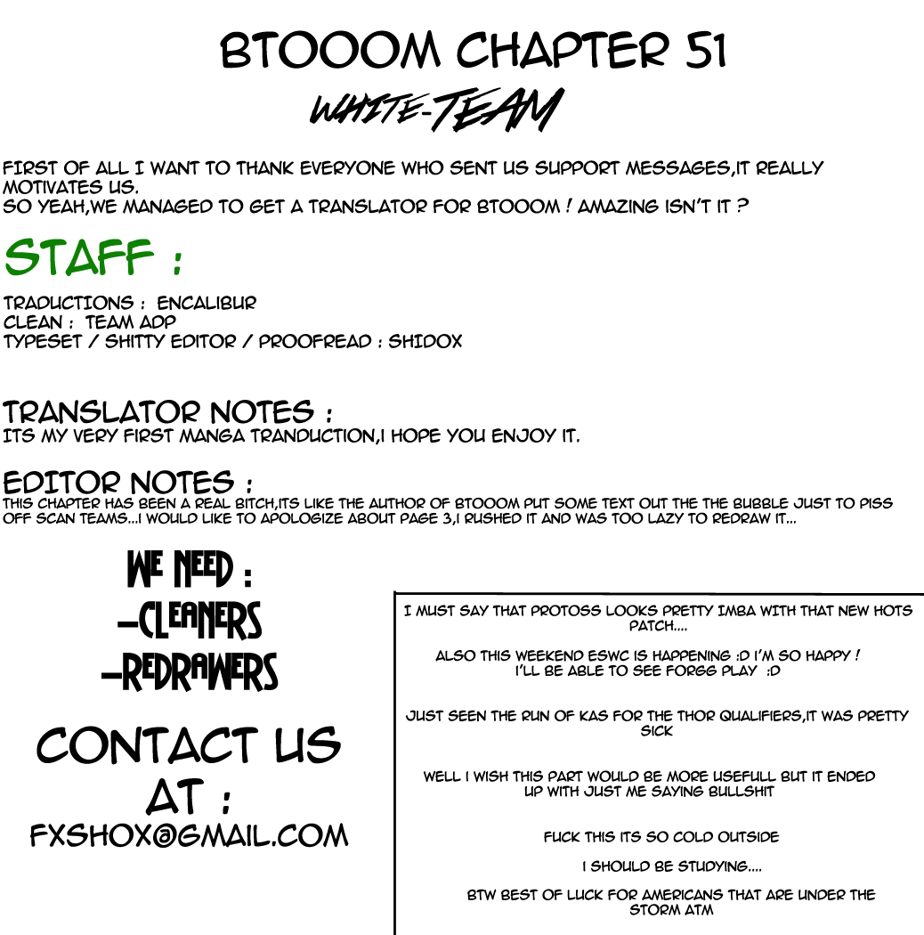 Read Btooom! Manga Online