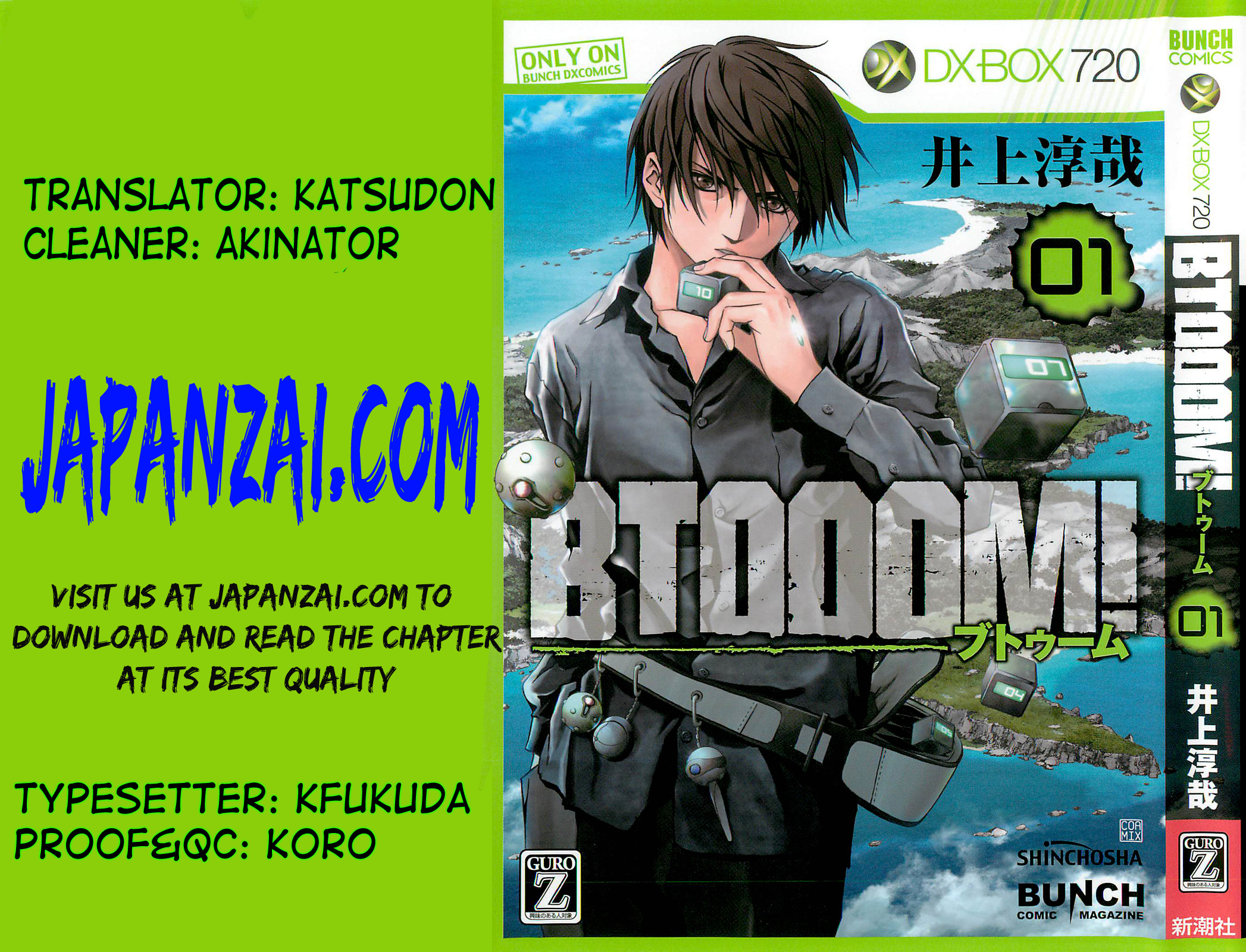 Read Btooom! Manga Online