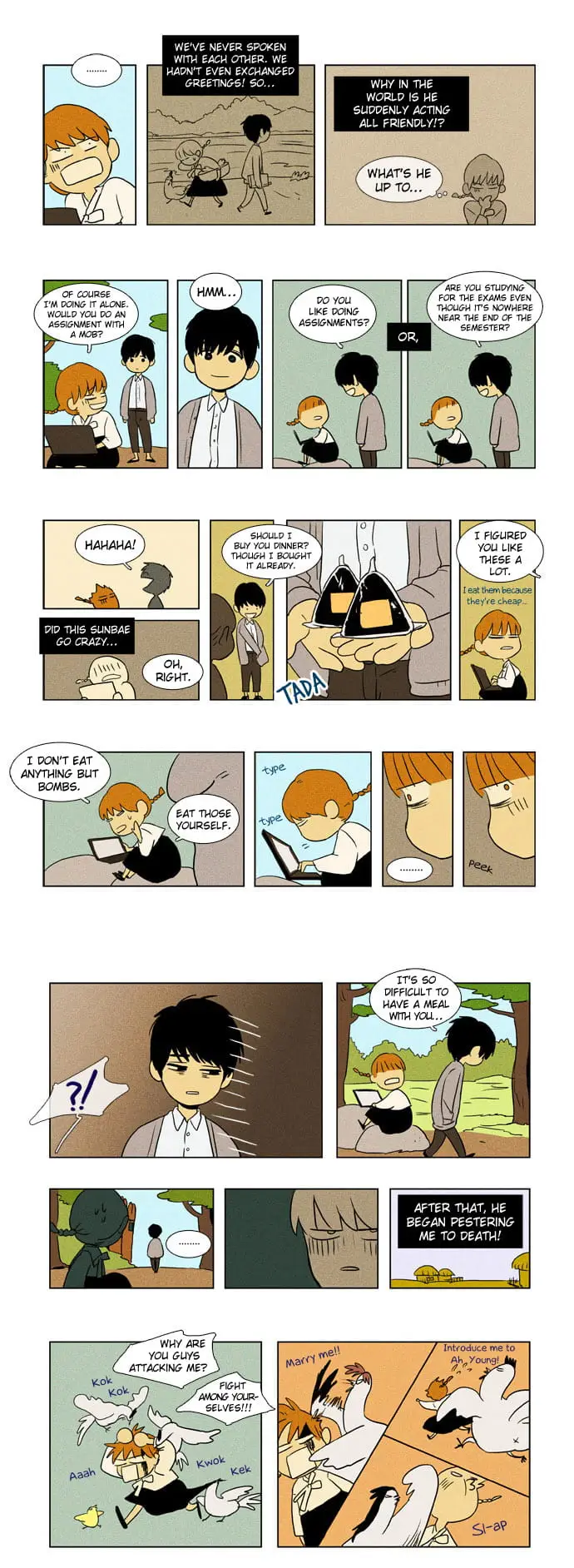 Read Cheese in the Trap Season 1 Manga Online