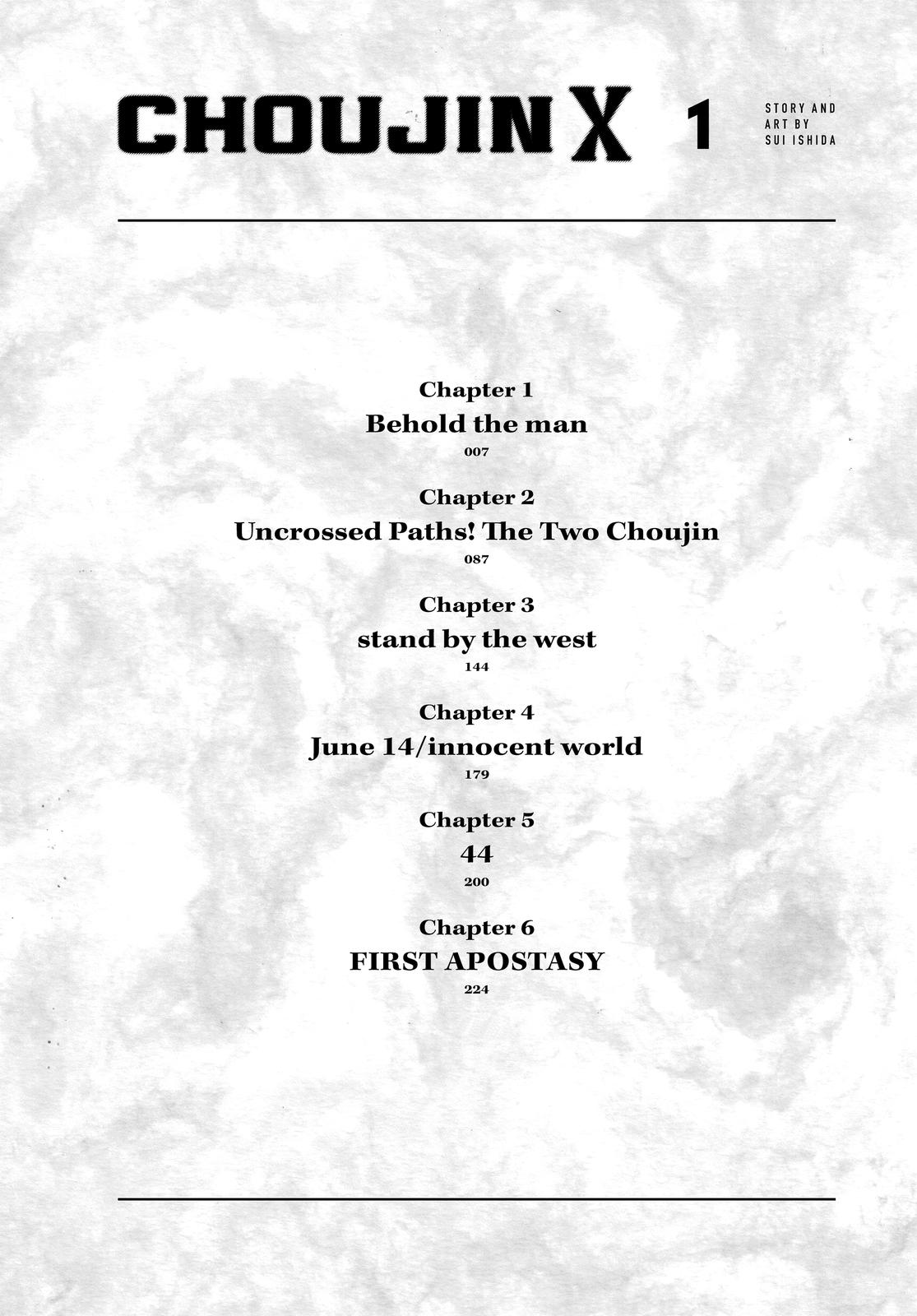 Read Choujin X Manga Online