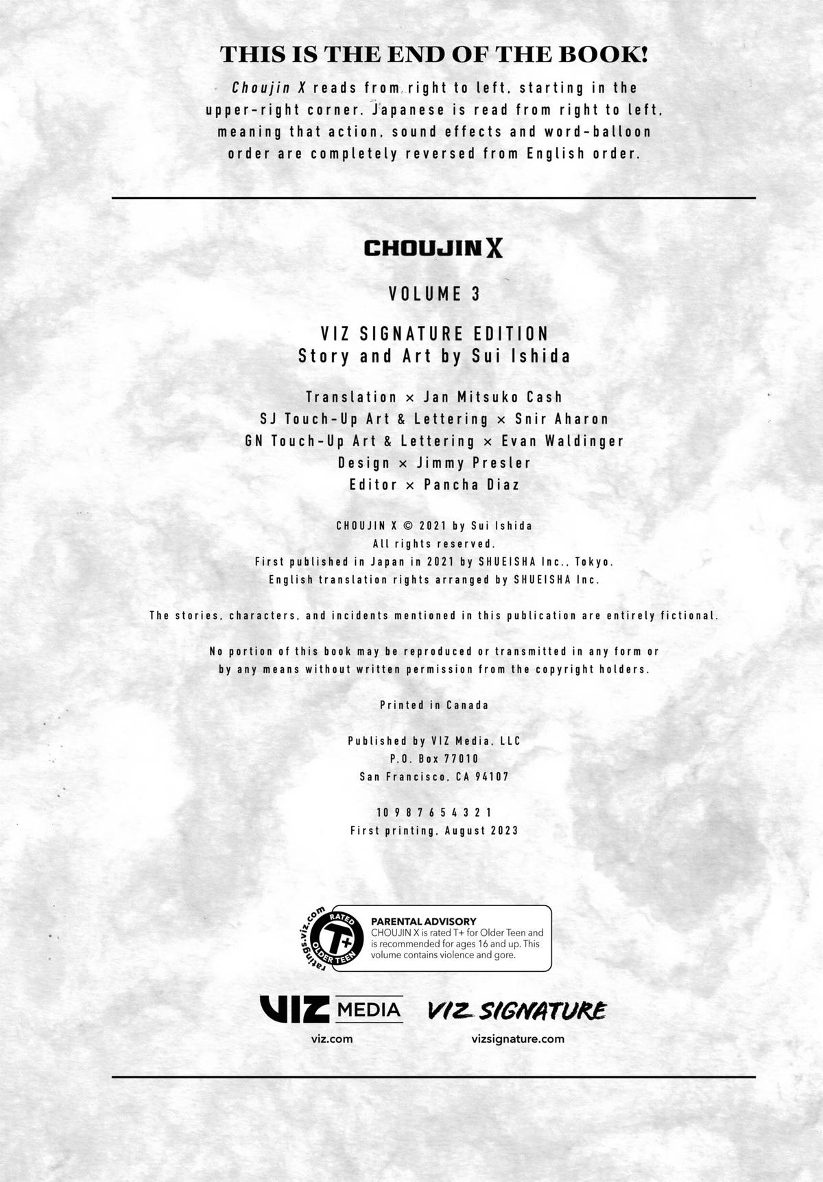 Read Choujin X Manga Online