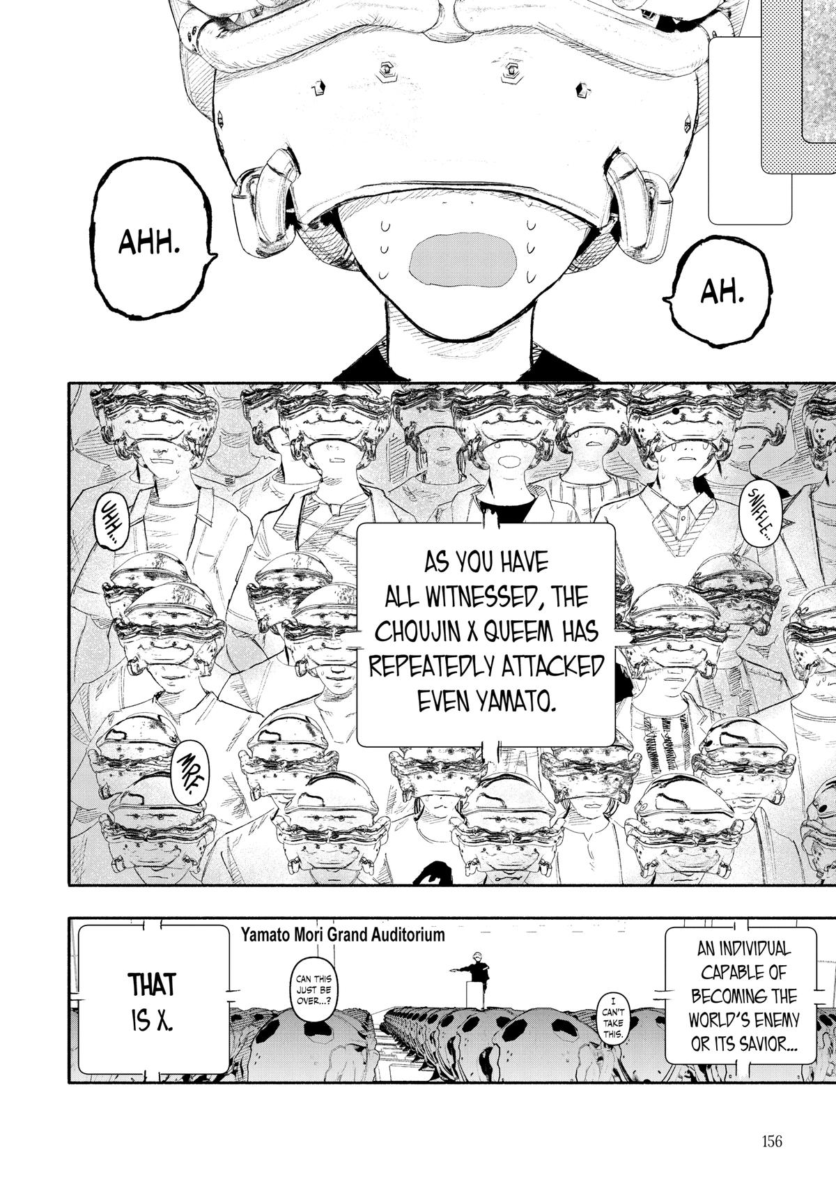 Read Choujin X Manga Online