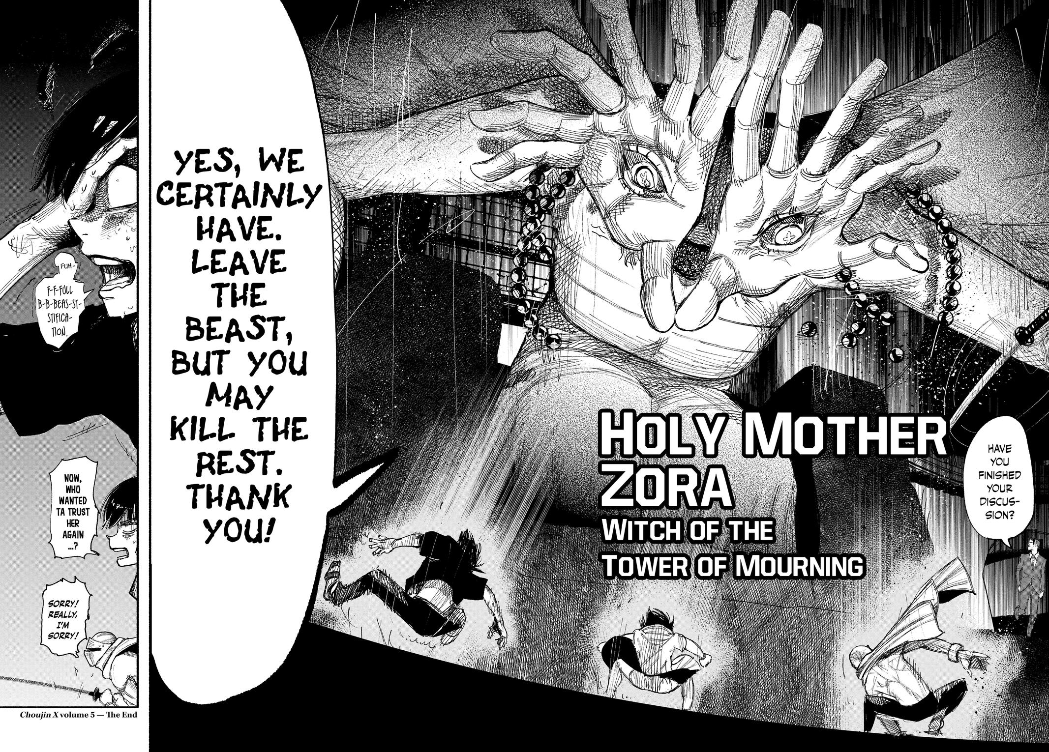 Read Choujin X Manga Online