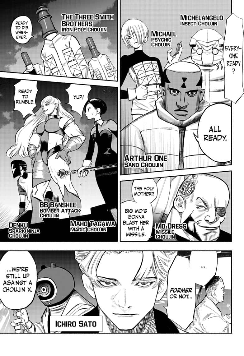 Read Choujin X Manga Online