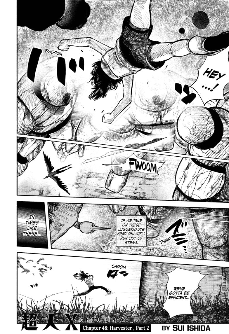 Read Choujin X Manga Online