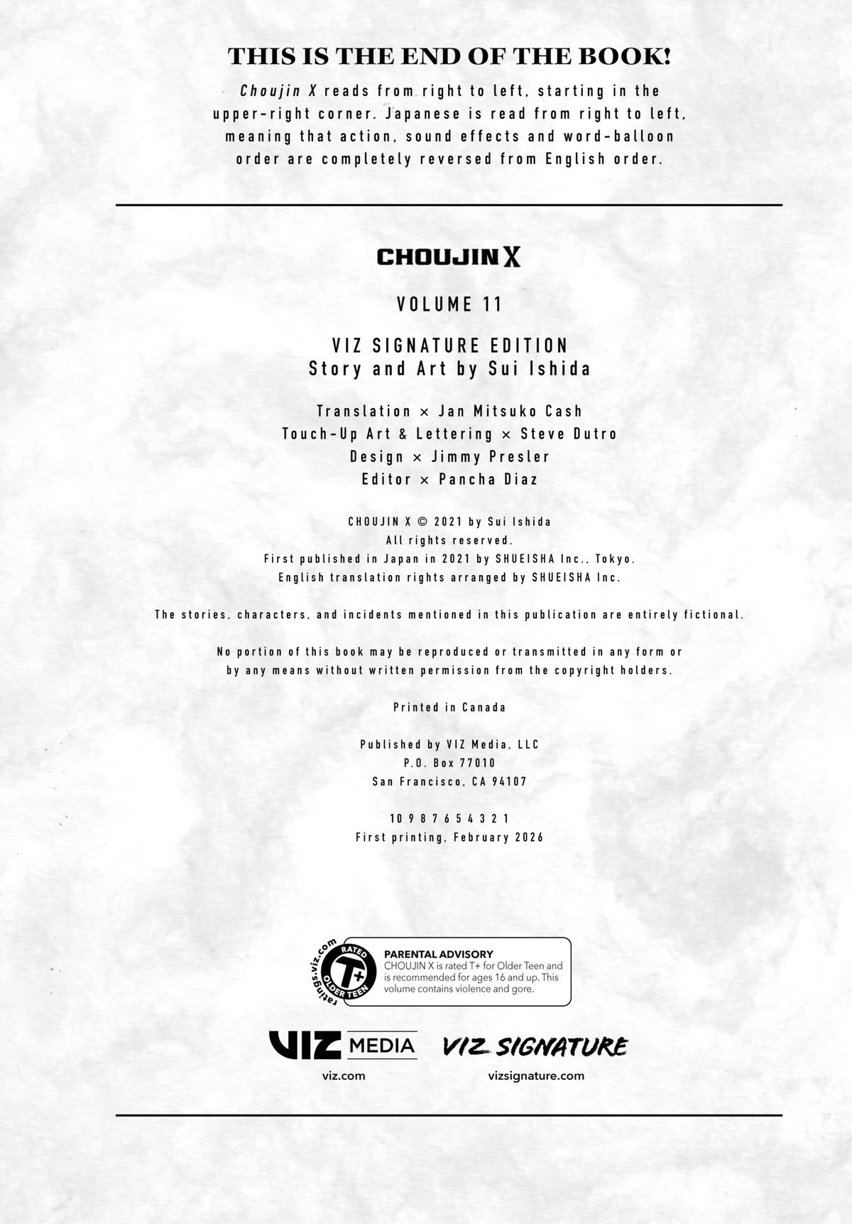 Read Choujin X Manga Online