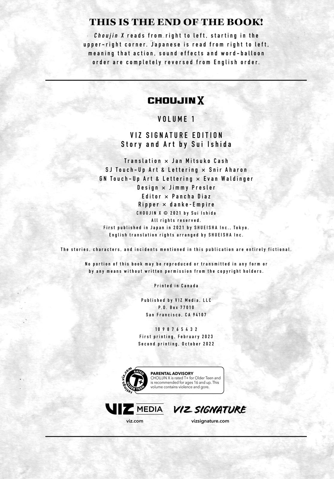 Read Choujin X Manga Online