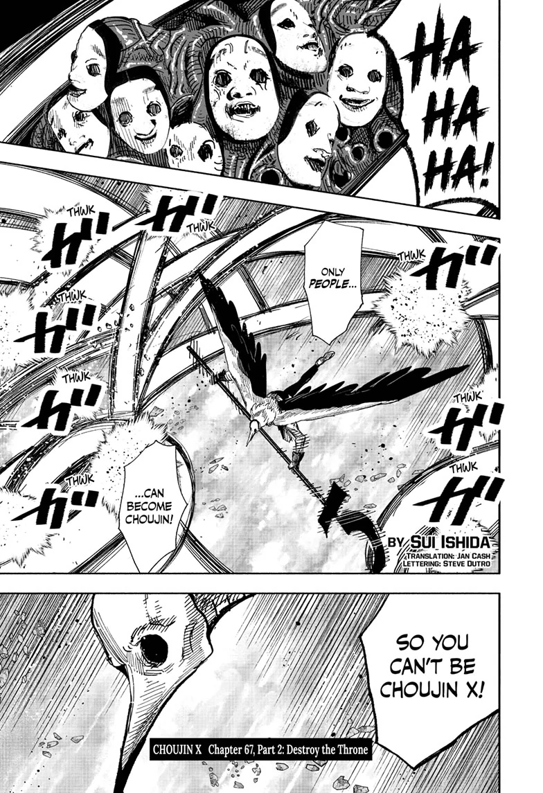 Read Choujin X Manga Online