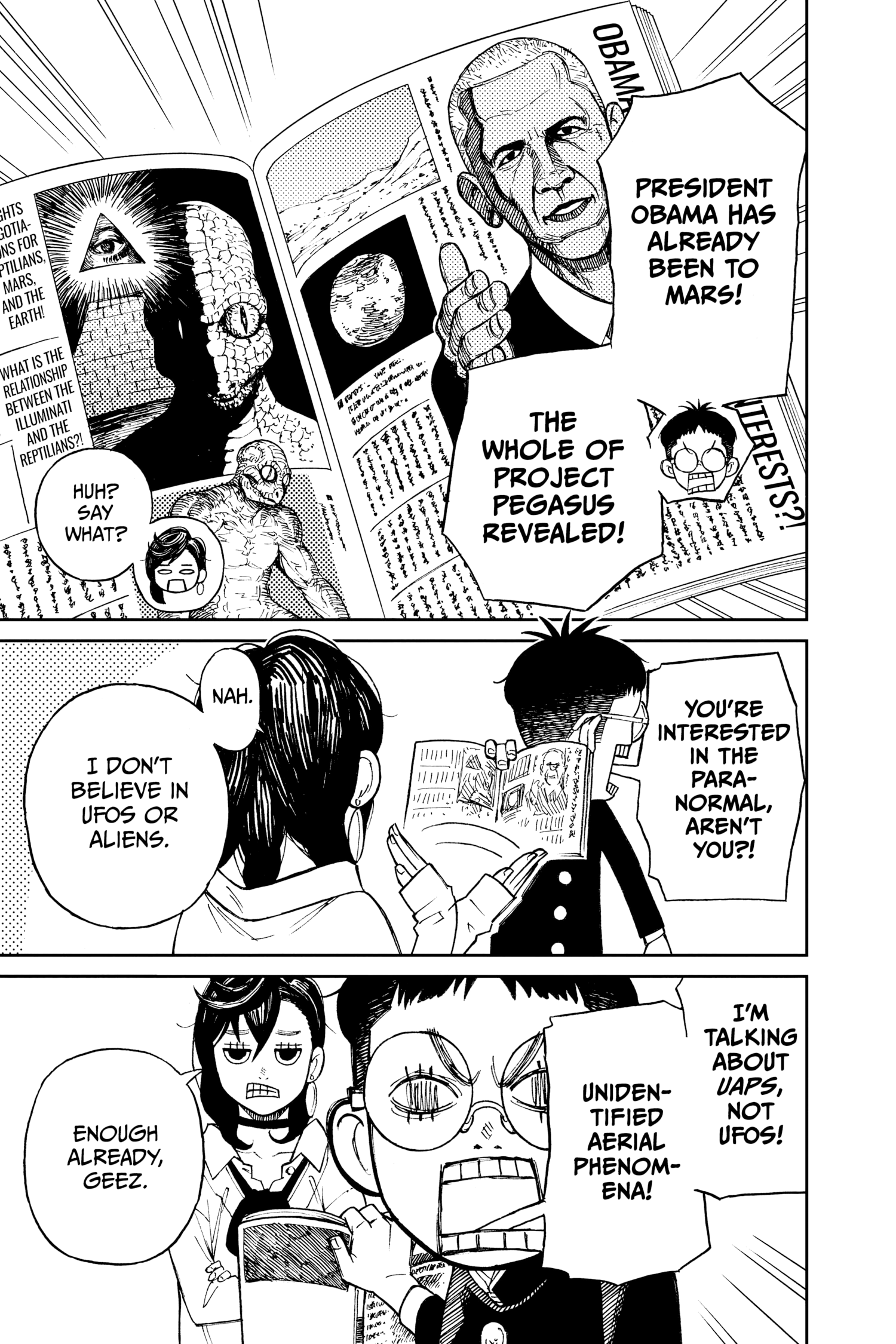 Read Dandadan Manga Online