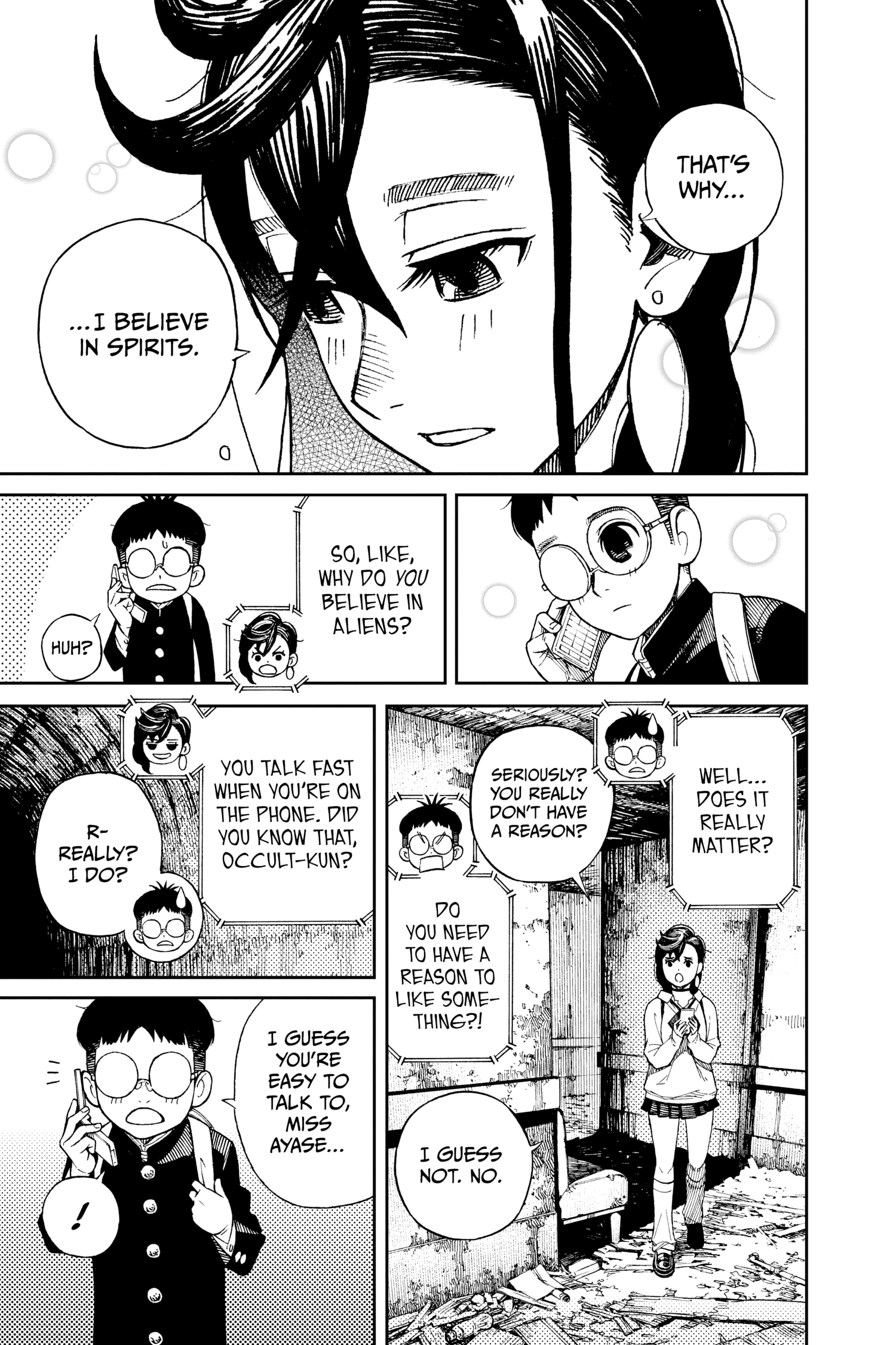 Read Dandadan Manga Online