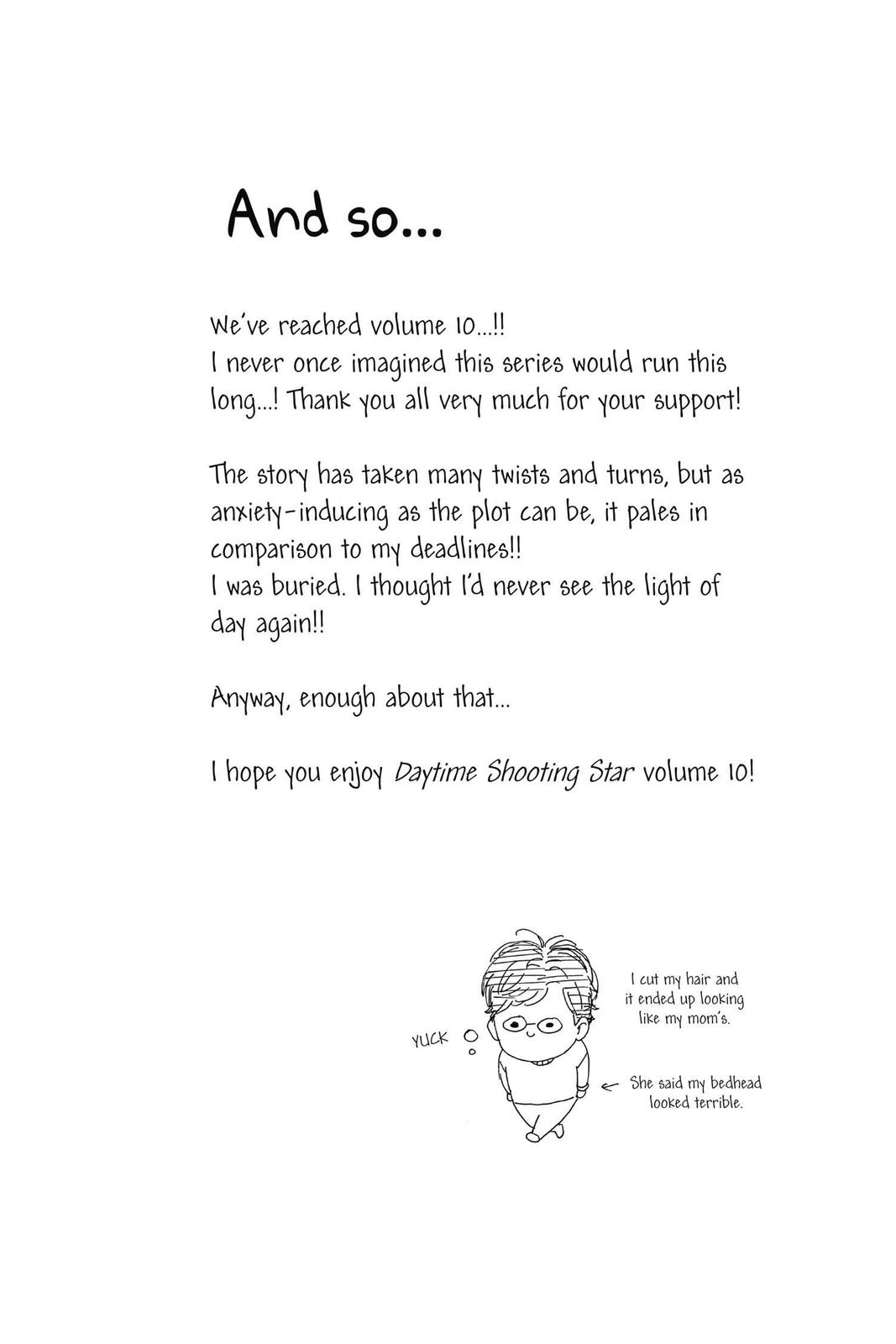 Read Daytime Shooting Star Manga Online
