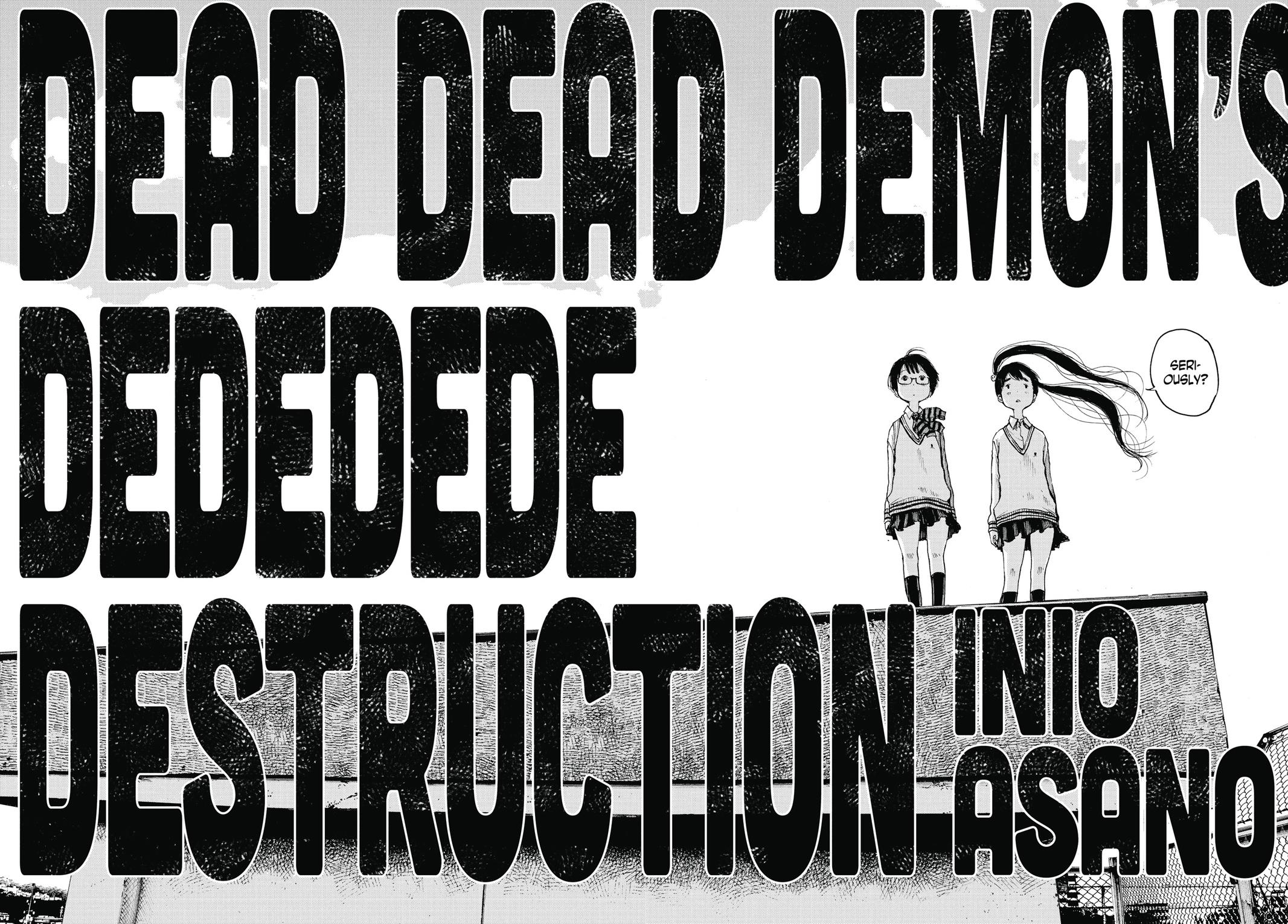 Read Dead Dead Demons Dededede Destruction Manga Online