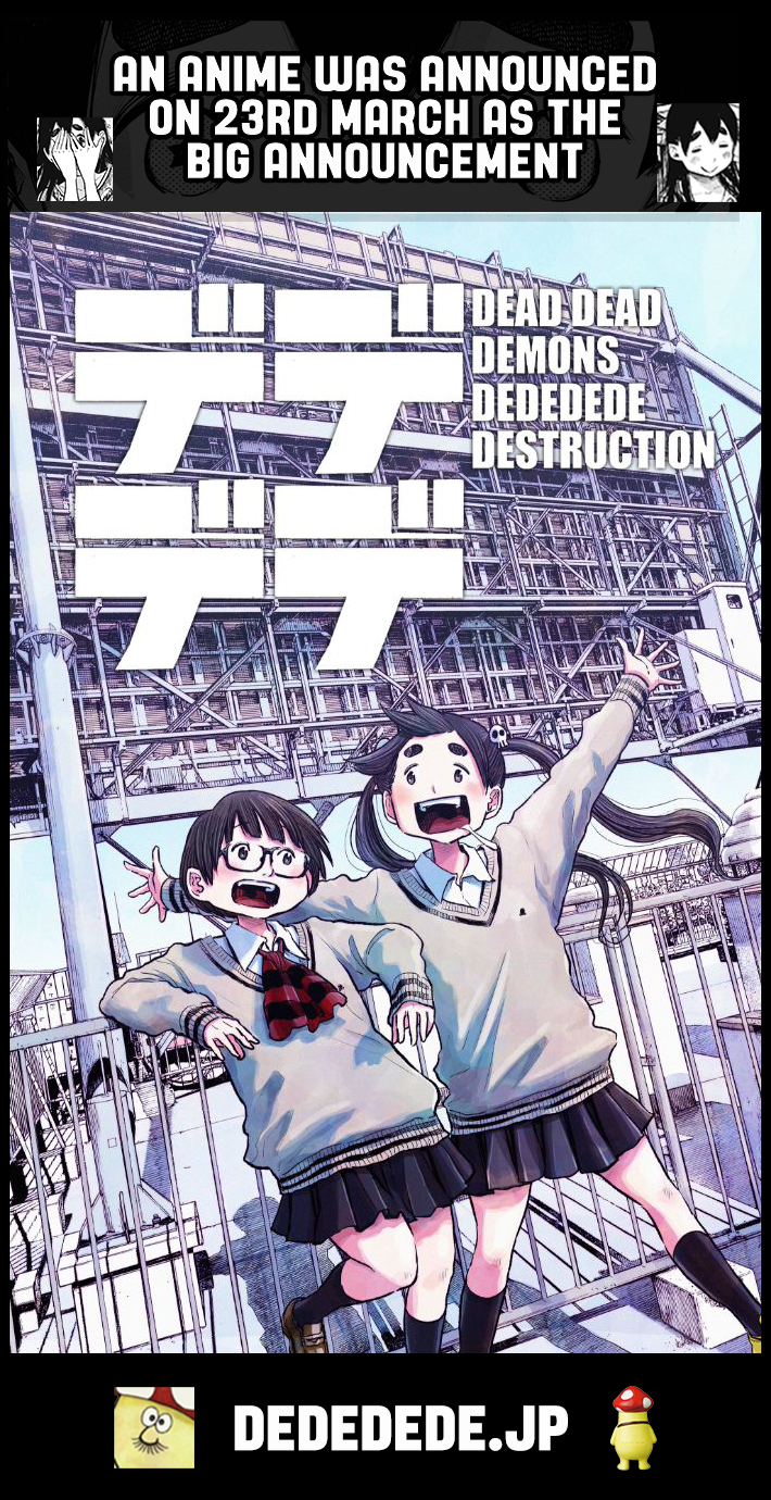 Read Dead Dead Demons Dededede Destruction Manga Online