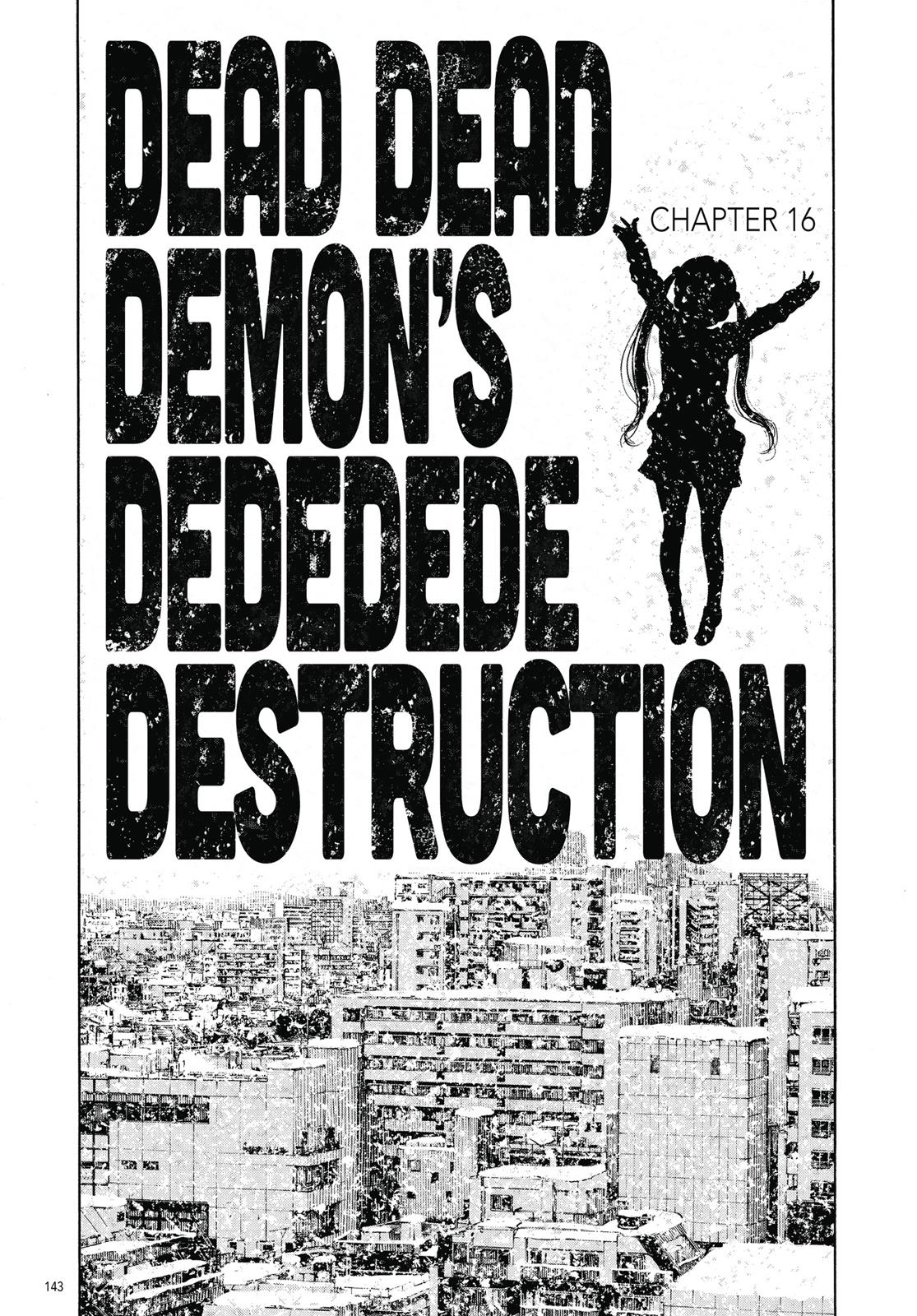 Read Dead Dead Demons Dededede Destruction Manga Online