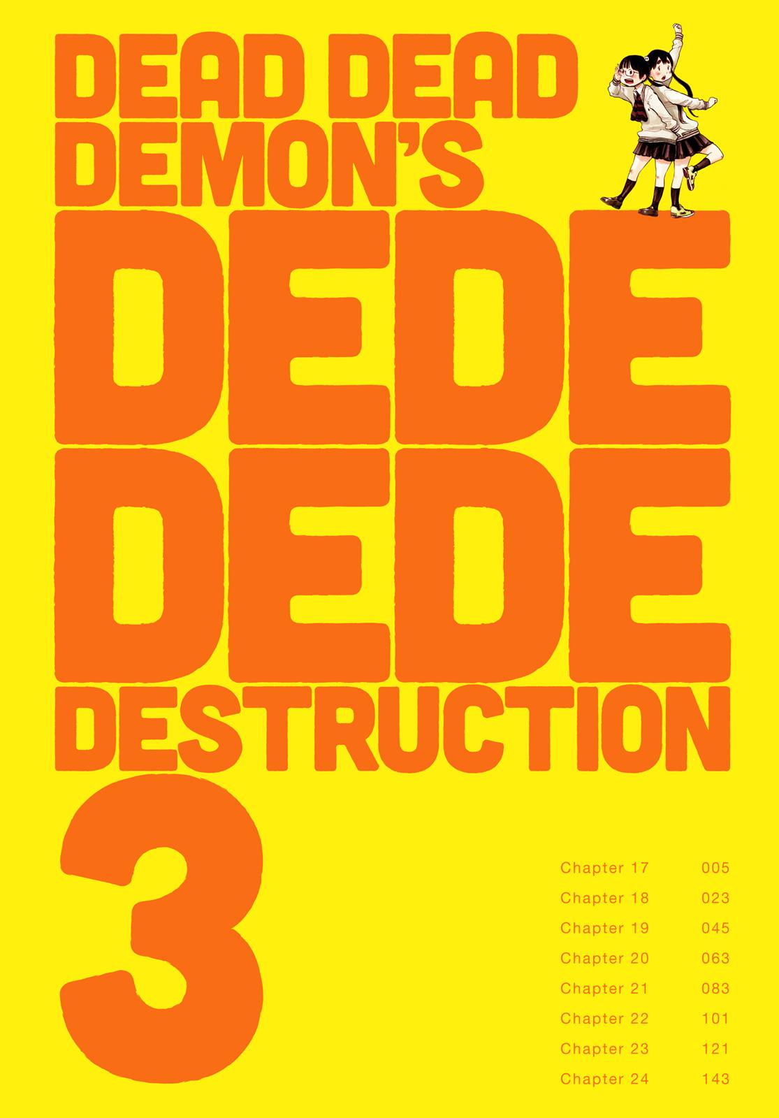 Read Dead Dead Demons Dededede Destruction Manga Online