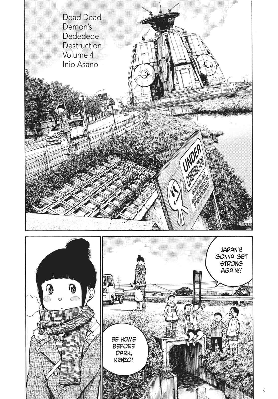 Read Dead Dead Demons Dededede Destruction Manga Online