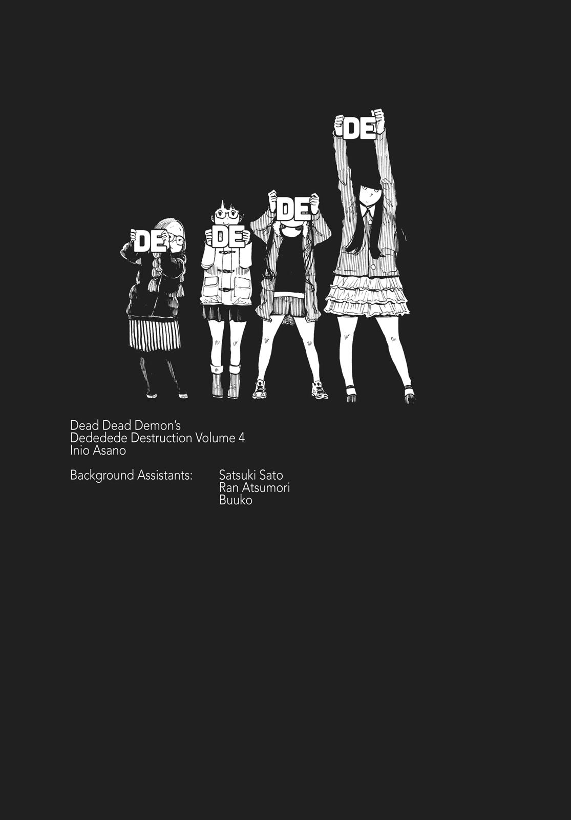 Read Dead Dead Demons Dededede Destruction Manga Online