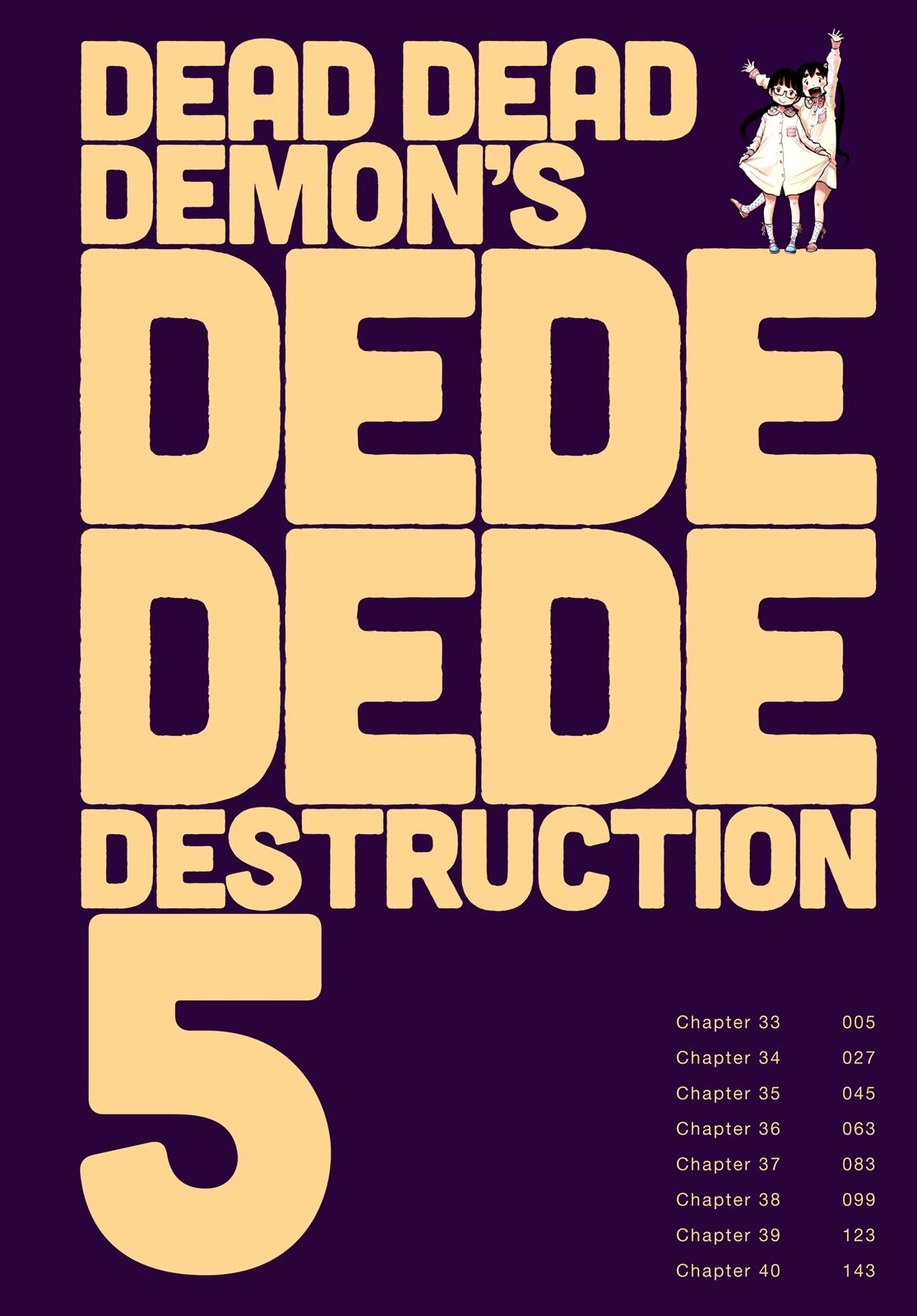 Read Dead Dead Demons Dededede Destruction Manga Online