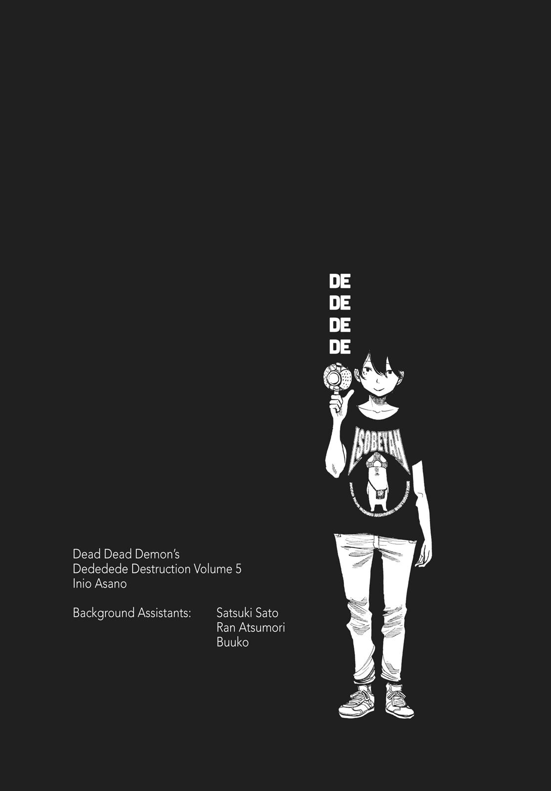 Read Dead Dead Demons Dededede Destruction Manga Online