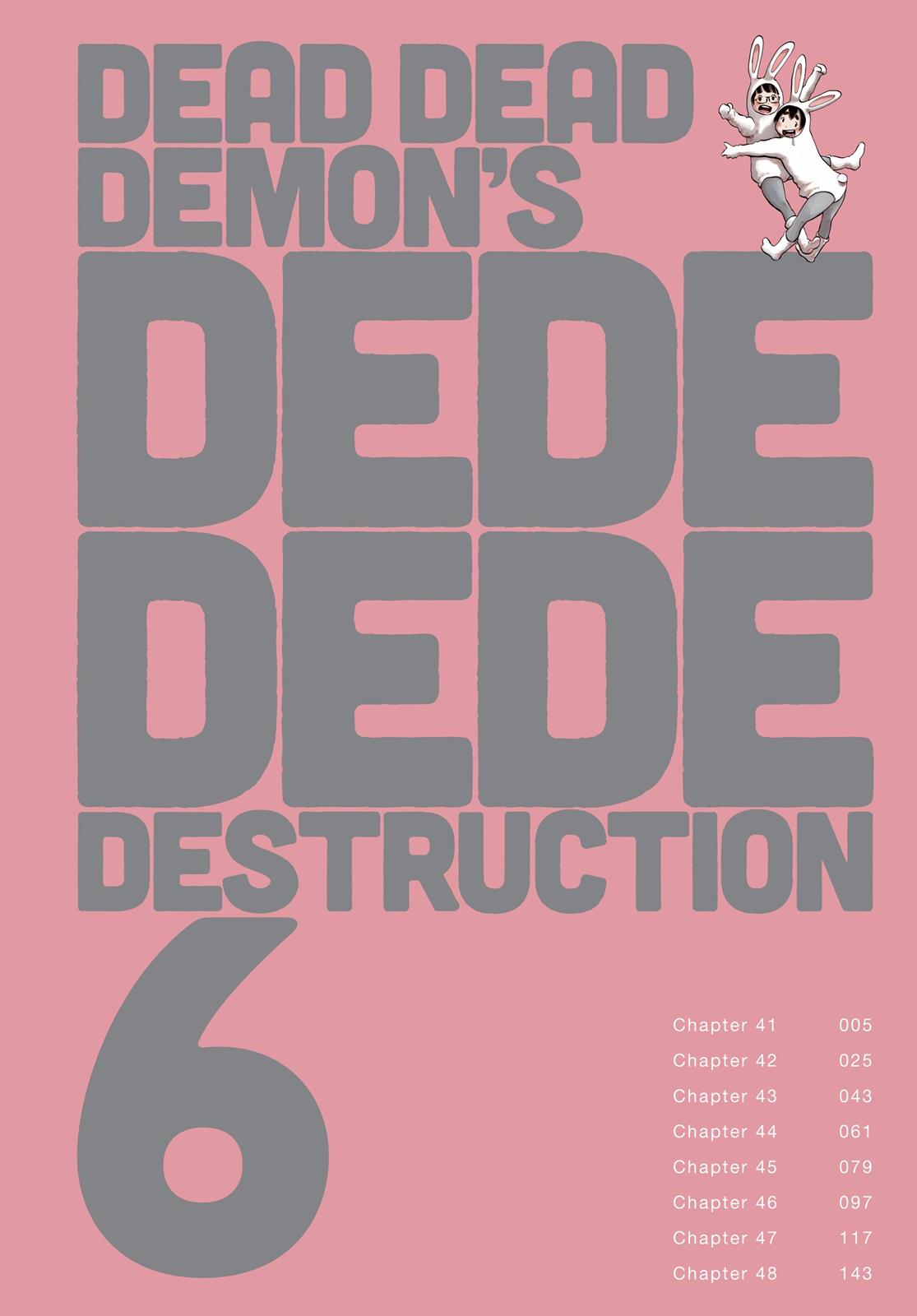 Read Dead Dead Demons Dededede Destruction Manga Online