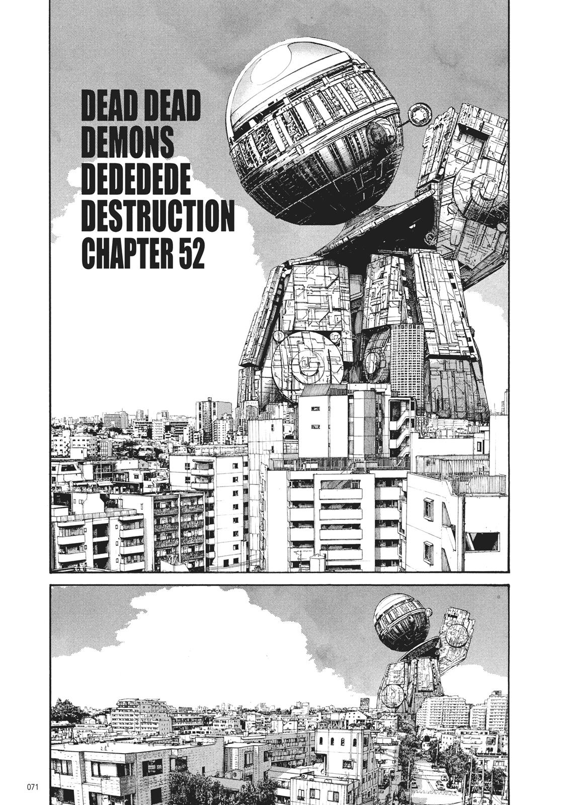 Read Dead Dead Demons Dededede Destruction Manga Online