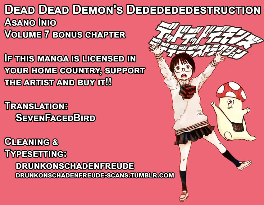 Read Dead Dead Demons Dededede Destruction Manga Online