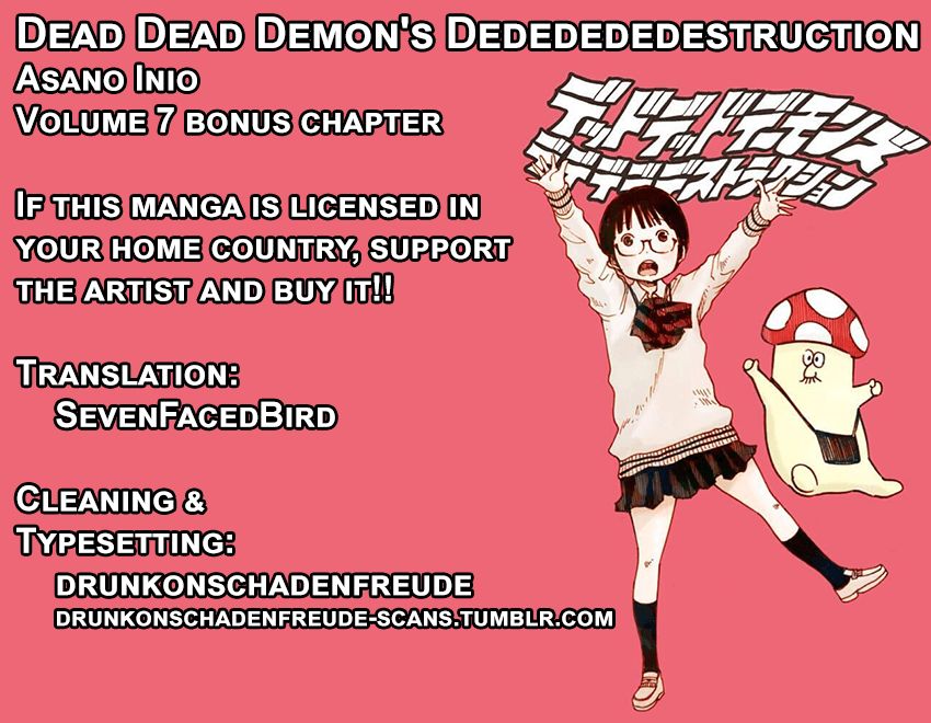 Read Dead Dead Demons Dededede Destruction Manga Online