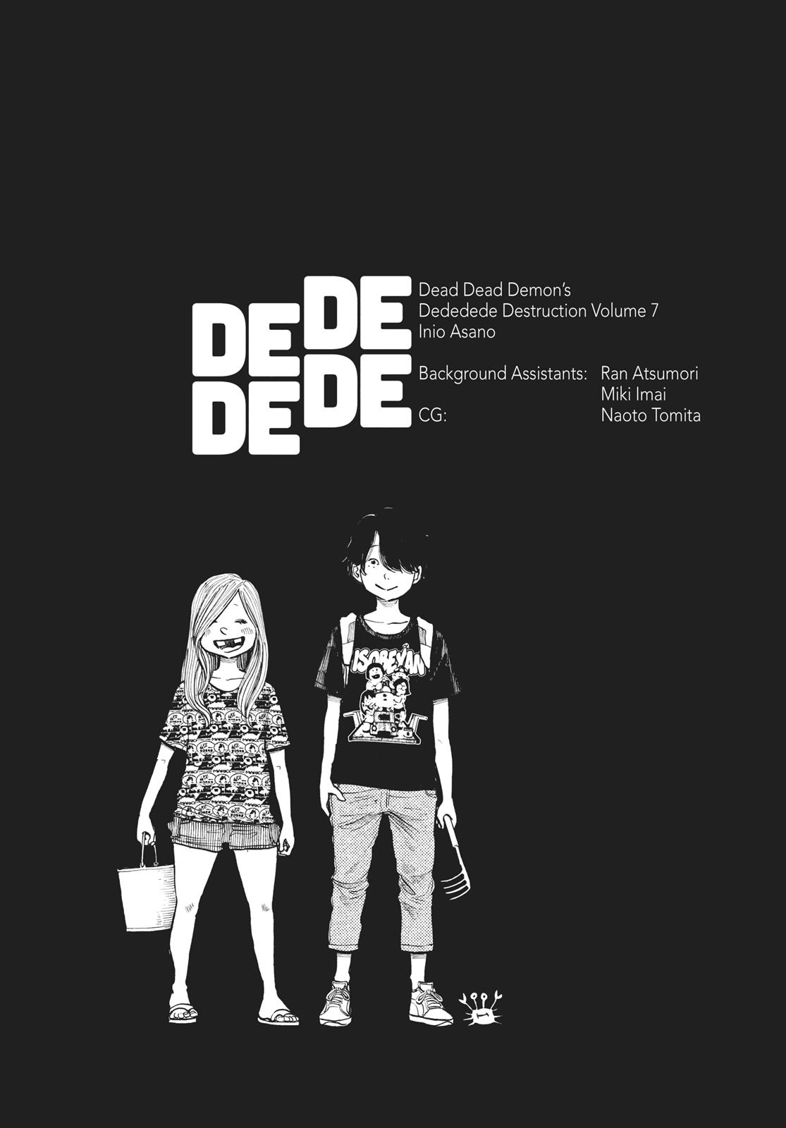 Read Dead Dead Demons Dededede Destruction Manga Online