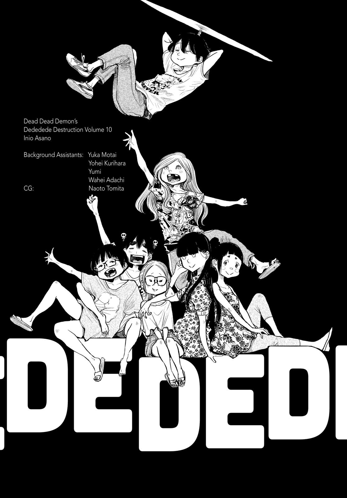 Read Dead Dead Demons Dededede Destruction Manga Online