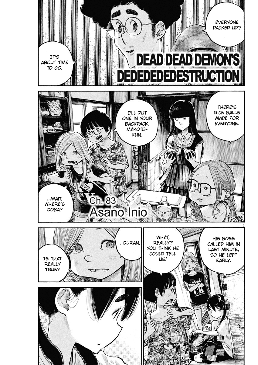 Read Dead Dead Demons Dededede Destruction Manga Online