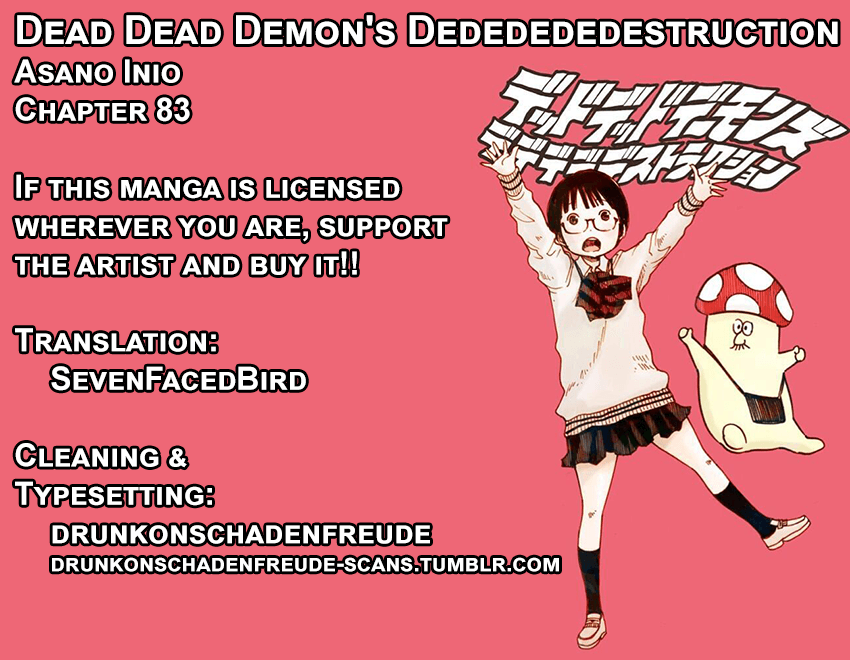 Read Dead Dead Demons Dededede Destruction Manga Online