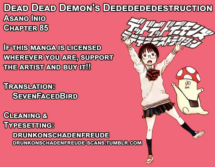 Read Dead Dead Demons Dededede Destruction Manga Online