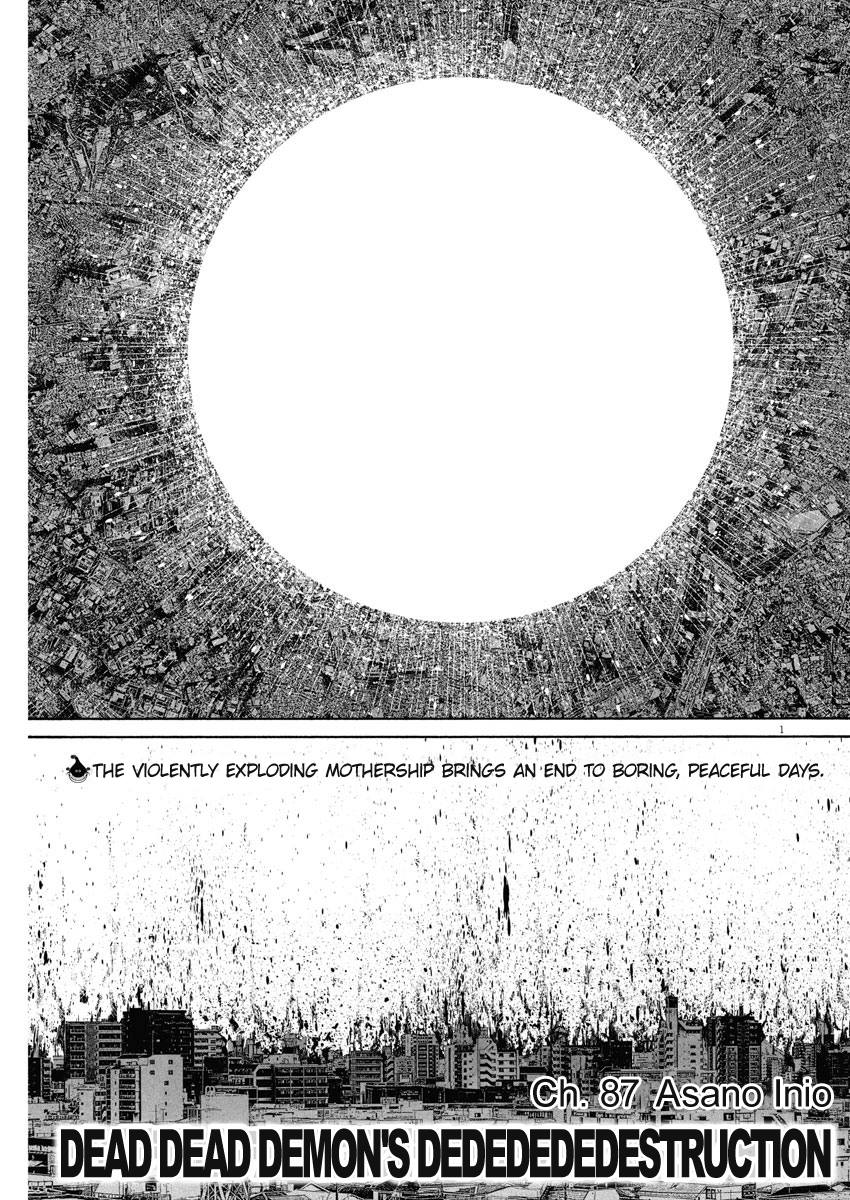 Read Dead Dead Demons Dededede Destruction Manga Online
