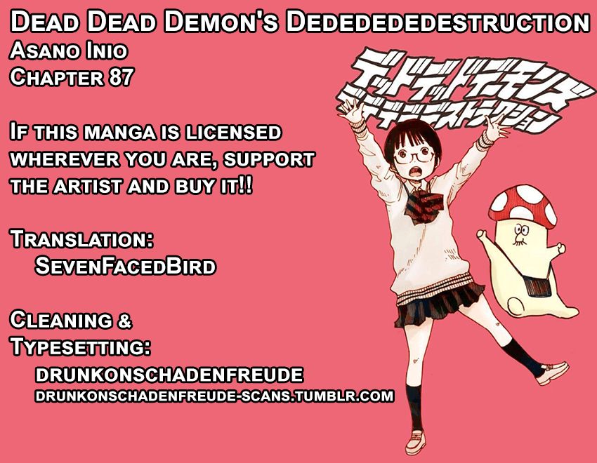 Read Dead Dead Demons Dededede Destruction Manga Online