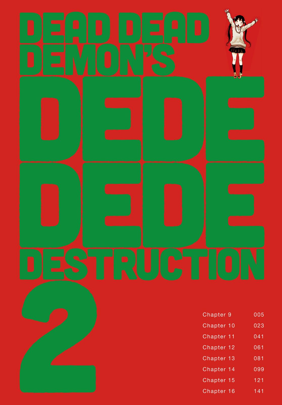 Read Dead Dead Demons Dededede Destruction Manga Online