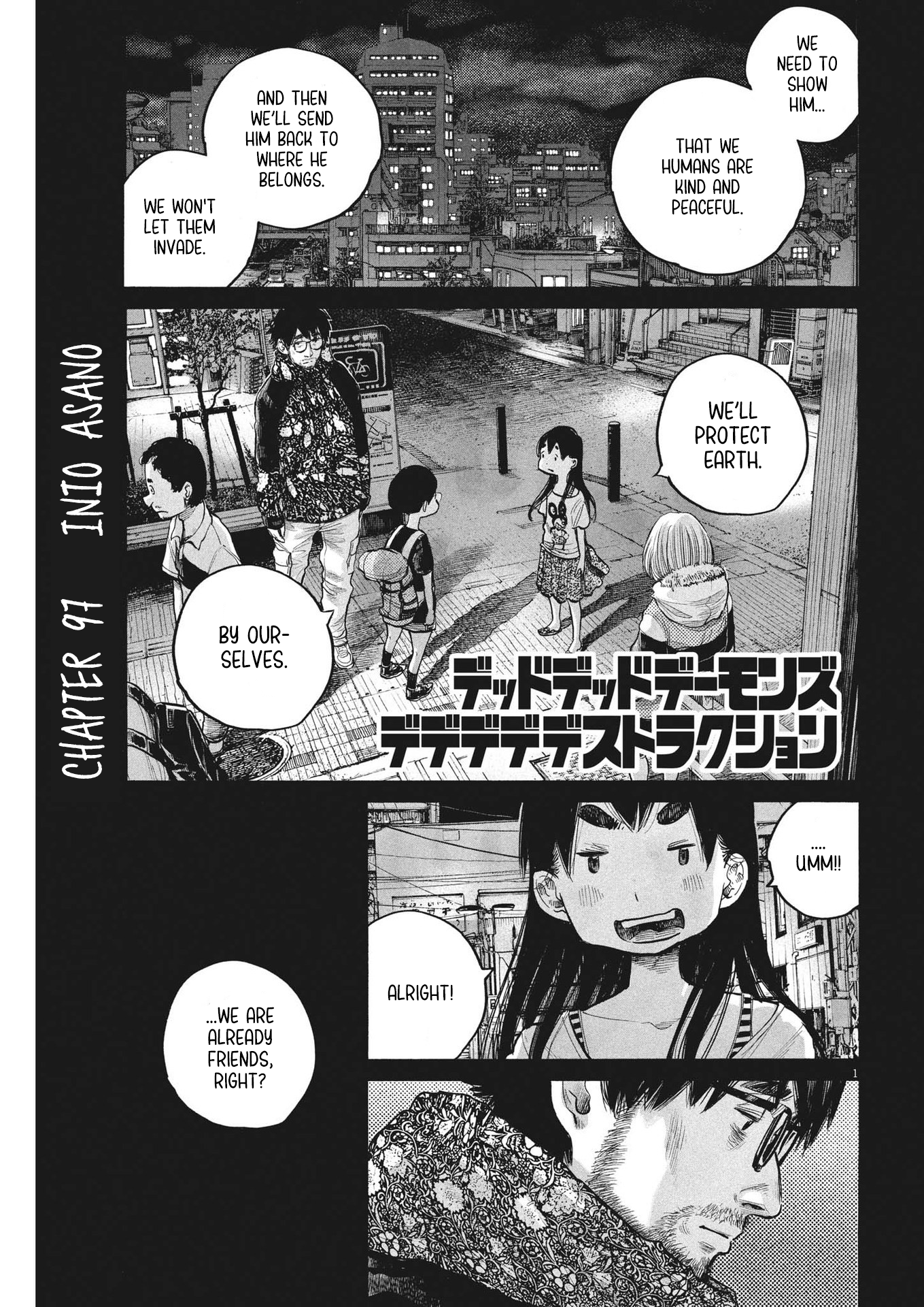 Read Dead Dead Demons Dededede Destruction Manga Online