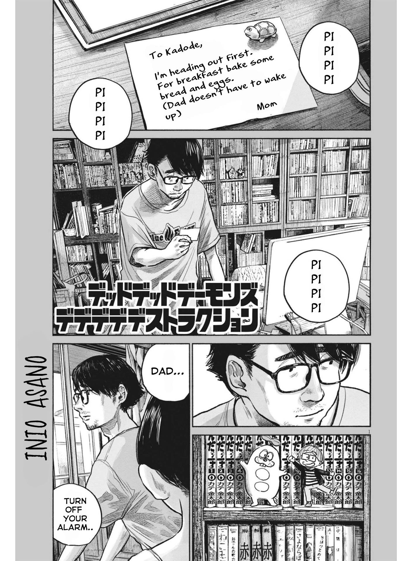 Read Dead Dead Demons Dededede Destruction Manga Online