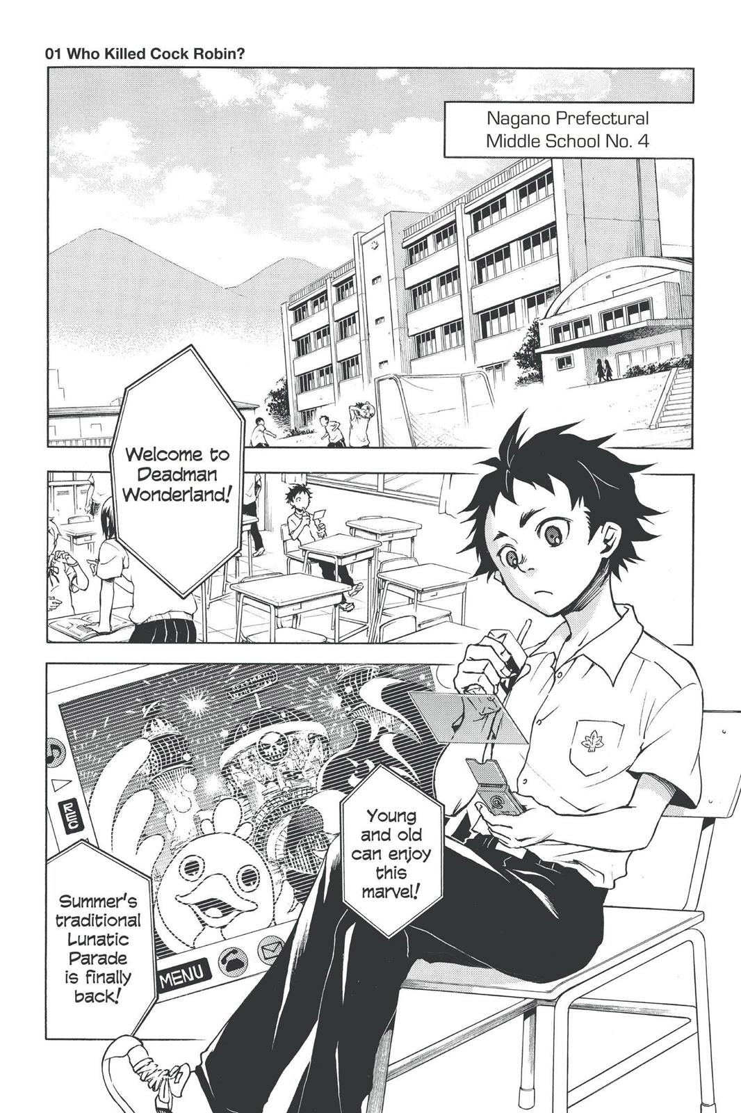 Read Deadman Wonderland Manga Online