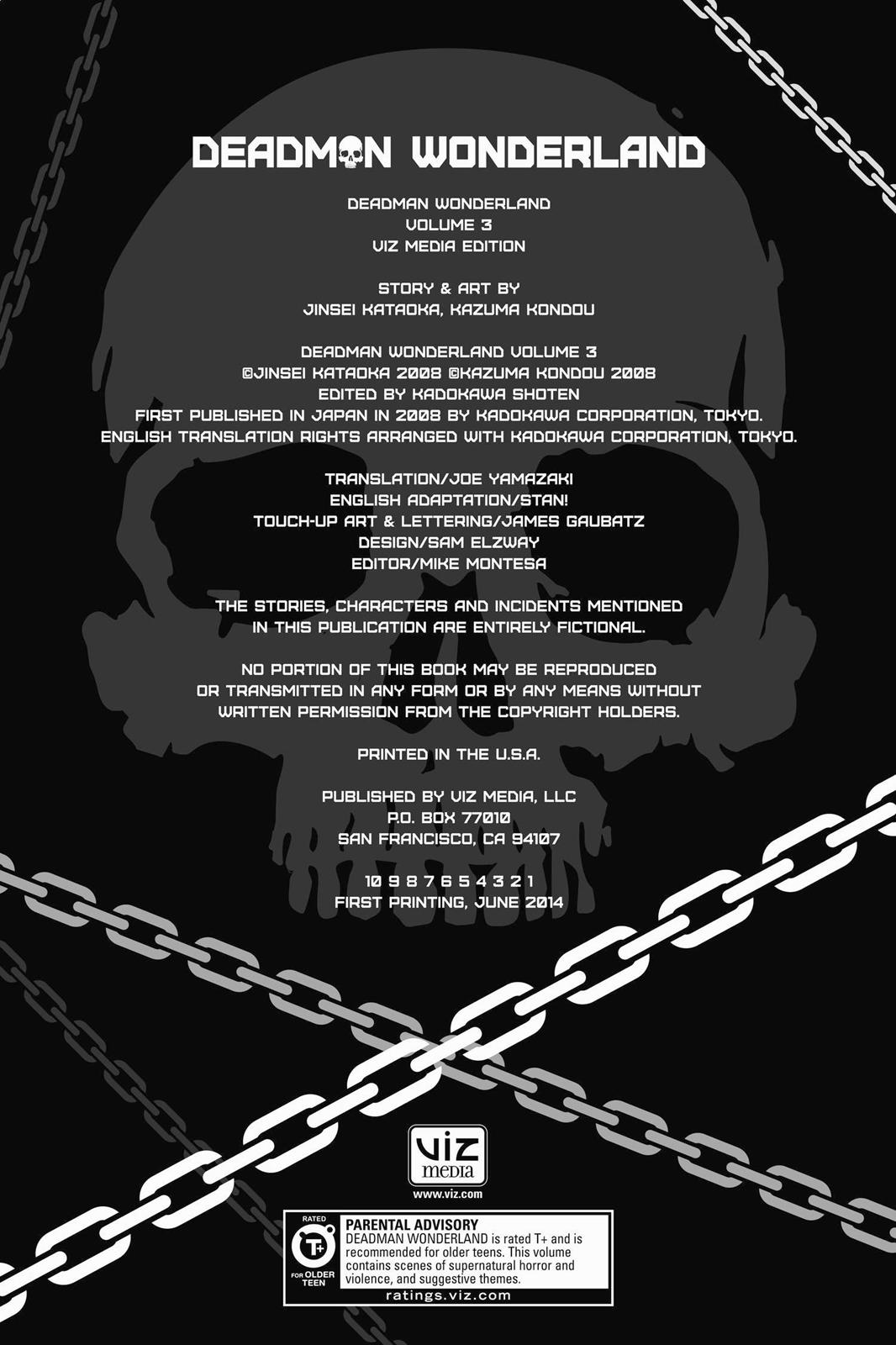 Read Deadman Wonderland Manga Online