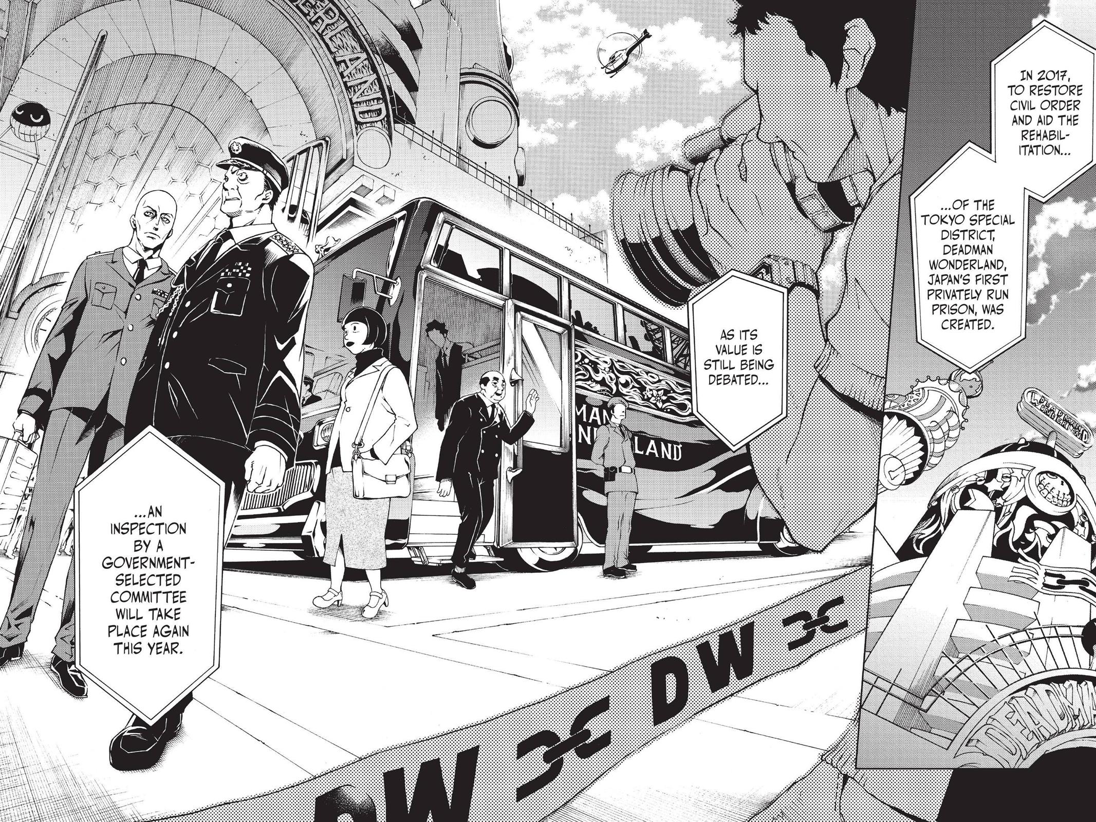 Read Deadman Wonderland Manga Online