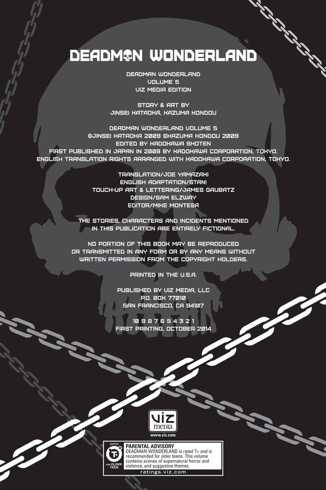 Read Deadman Wonderland Manga Online