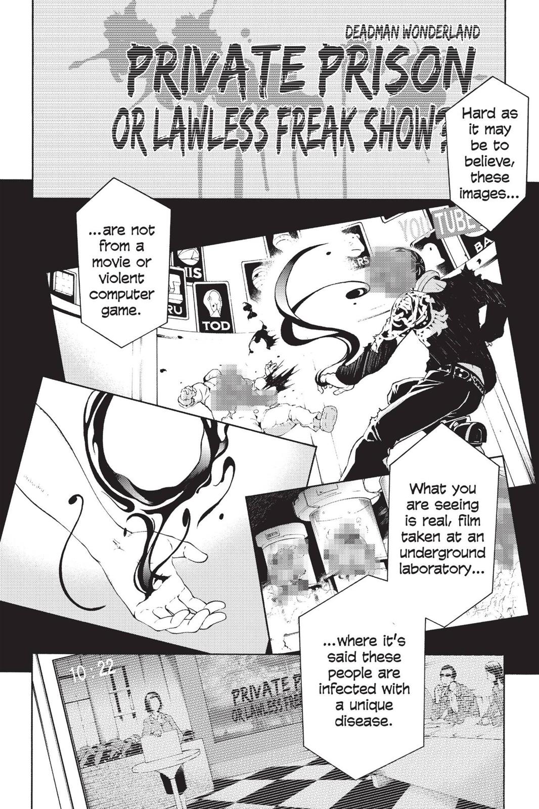 Read Deadman Wonderland Manga Online