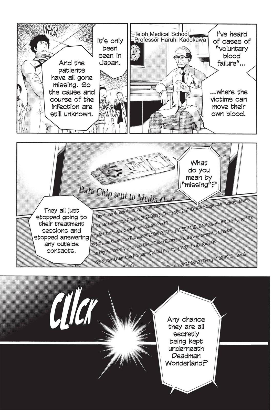 Read Deadman Wonderland Manga Online