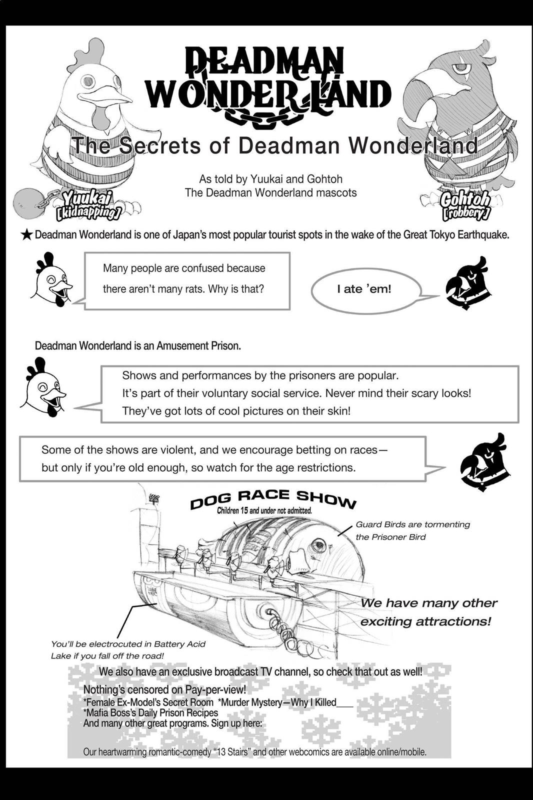 Read Deadman Wonderland Manga Online